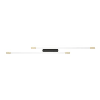 Eglo - Himmennettävä LED-kattovalaisin 2xLED/10W/230V 3000K musta/beige