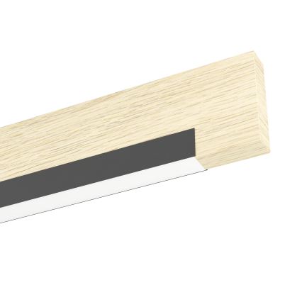 Eglo - Himmennettävä LED-kattokruunu johdossa LED/25,5W/230V 3000K musta/beige