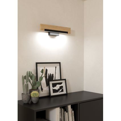 Eglo - Himmennettävä LED-seinävalaisin LED/9,6W/230V 3000K musta/beige