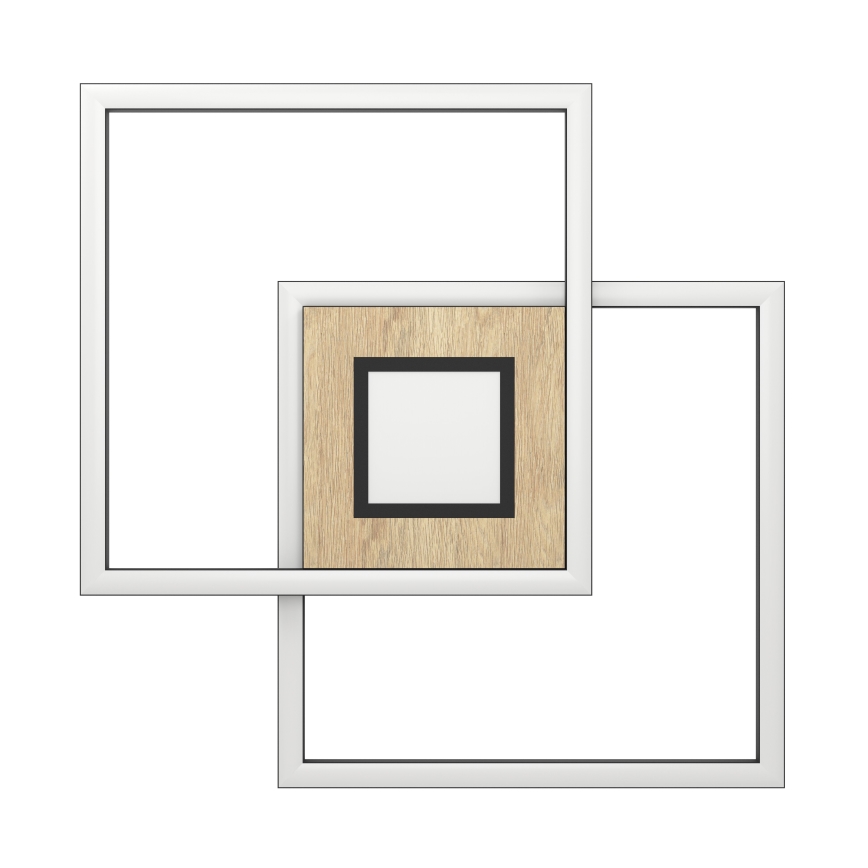 Eglo - Himmennettävä LED-kattovalaisin 2xLED/17W/230V +1xLED/4,2W 2700-6500K + kauko-ohjaus