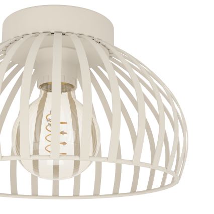 Eglo - Kattovalo 1xE27/40W/230V halkaisija 28 cm kerma