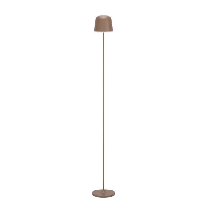 Eglo - LED Himmennettävä ulko ladattava lattialamppu LED/4,3W/230V 2400/3000/4000K IP54 ruskea