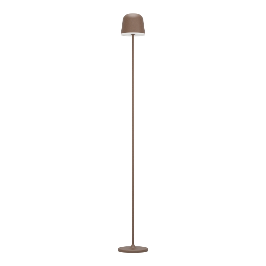 Eglo - LED Himmennettävä ulko ladattava lattialamppu LED/4,3W/230V 2400/3000/4000K IP54 ruskea