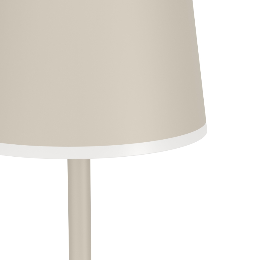 Eglo - LED Himmennettävä ulko ladattava lamppu LED/4,3W/5V 2400/3000/4000K IP54 kerma
