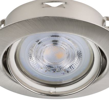 Eglo - SETTI 3x LED upotettava valo 1xGU10/4W/230V mattakromi