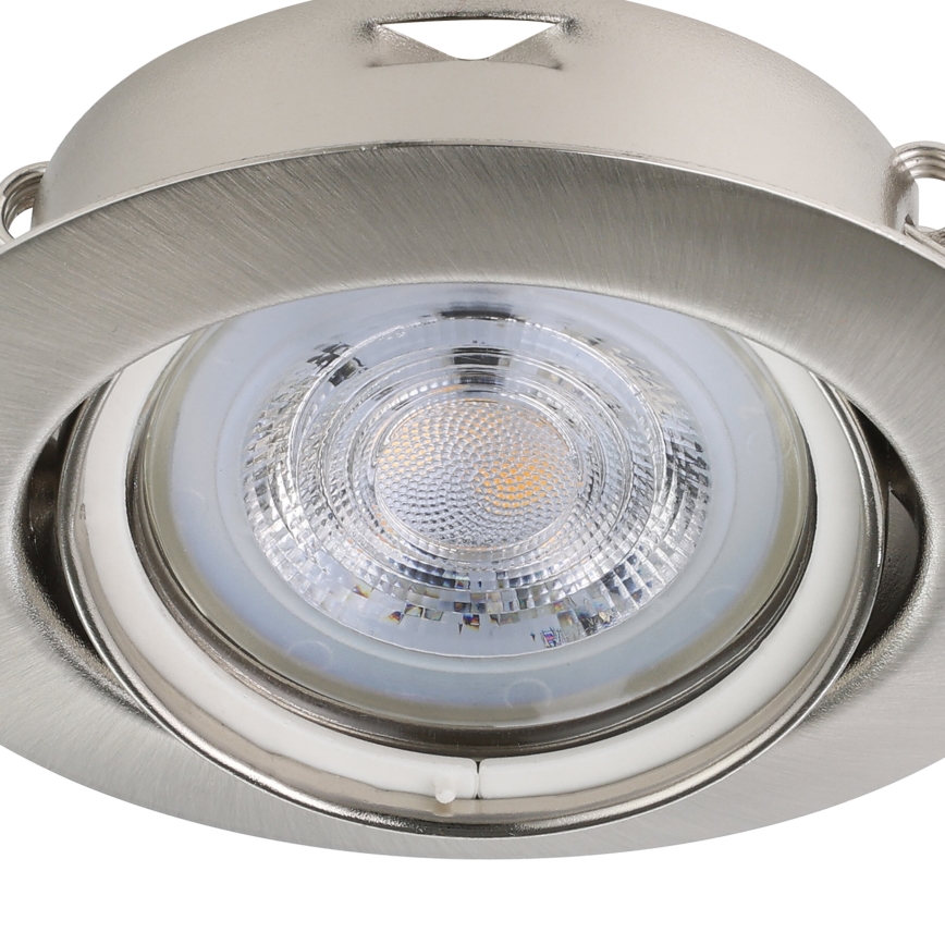 Eglo - SETTI 3x LED upotettava valo 1xGU10/4W/230V mattakromi