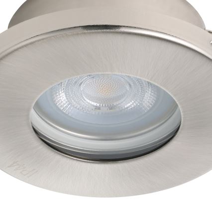 Eglo - SETTI 3xLED Kylpyhuoneen upotettu valo 1xGU10/4W/230V IP44 mattakromi