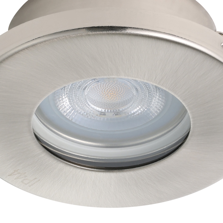 Eglo - SETTI 3xLED Kylpyhuoneen upotettu valo 1xGU10/4W/230V IP44 mattakromi