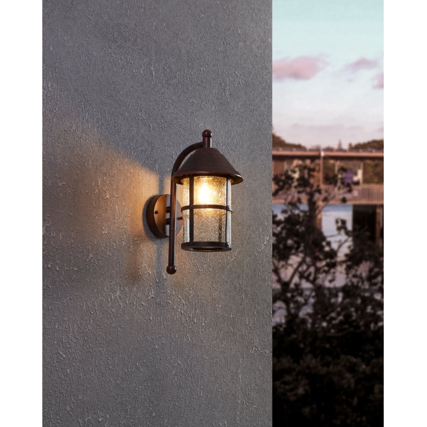 EGLO 90184 - Ulkoseinävalaisin SAN TELMO 1xE27/60W/230V