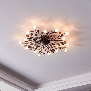 Eglo 90737 - Kattovalo CAMPANIA 15xG4/10W/230V