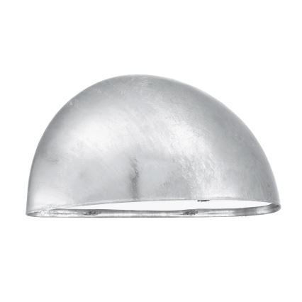 EGLO 90867 - Ulkoseinävalaisin LEPUS 1xE27 / 40W galvanoitu teräs