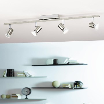 EGLO 90917 - Kattovalo ROTTELO 4xGU10/LED/3W
