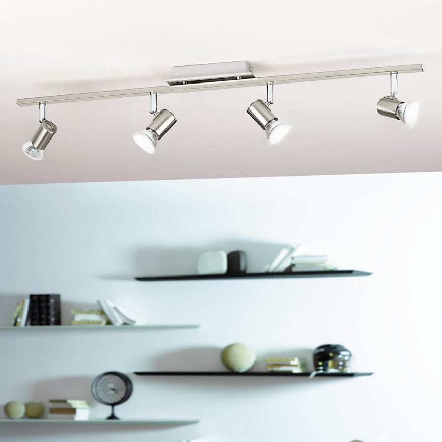 EGLO 90917 - Kattovalo ROTTELO 4xGU10/LED/3W