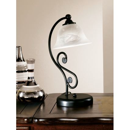 Eglo 91007 - Pöytävalaisin MURCIA E14/40W/230V