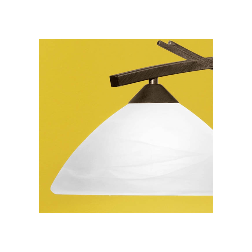 EGLO 91433 - Kattokruunu VINOVO 2xE27/60W/230V
