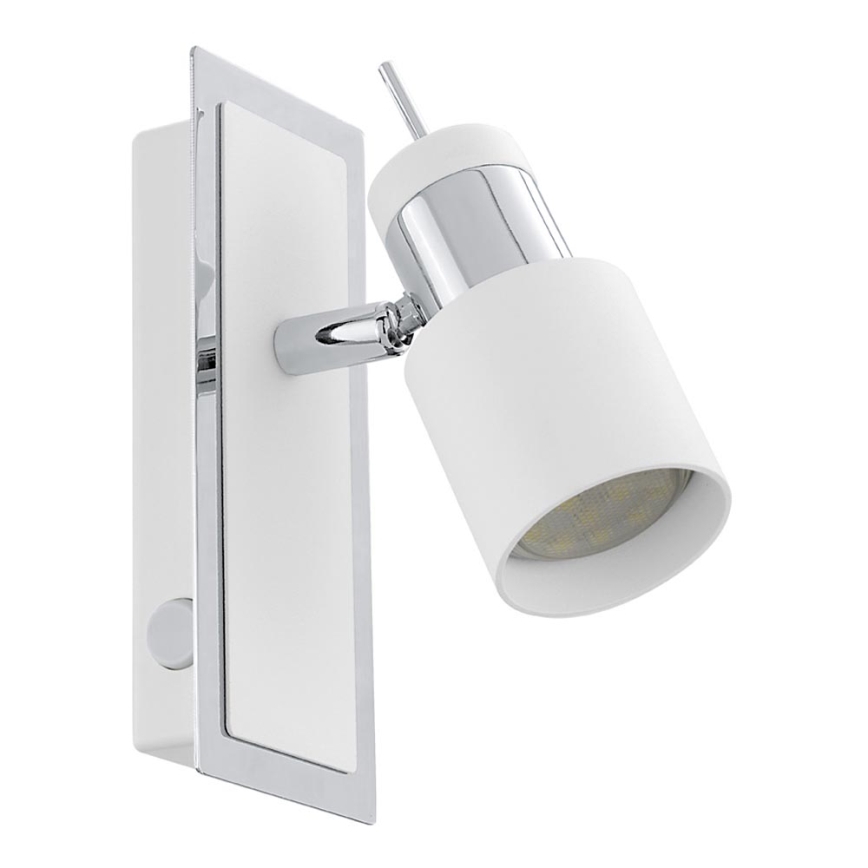 EGLO 92084 - LED-kohdevalaisin DAVIDA 1xGU10/5W/230V valkoinen
