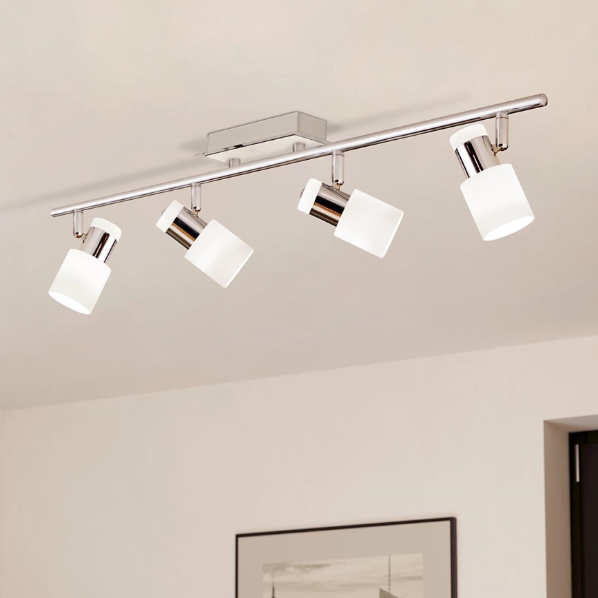 Eglo 92087 - LED-kohdevalaisin DAVIDA 4xGU10-LED/5W/230V