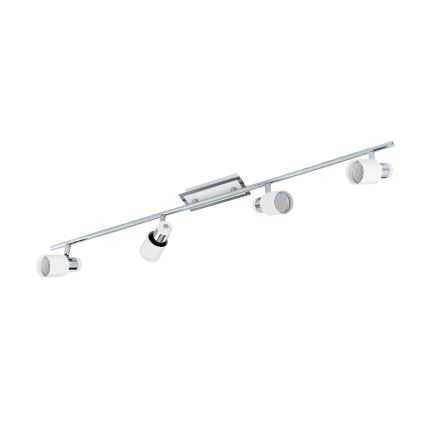 Eglo 92087 - LED-kohdevalaisin DAVIDA 4xGU10-LED/5W/230V
