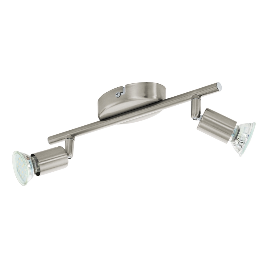 Eglo - LED-kohdevalaisin 2xGU10/2,8W/230V