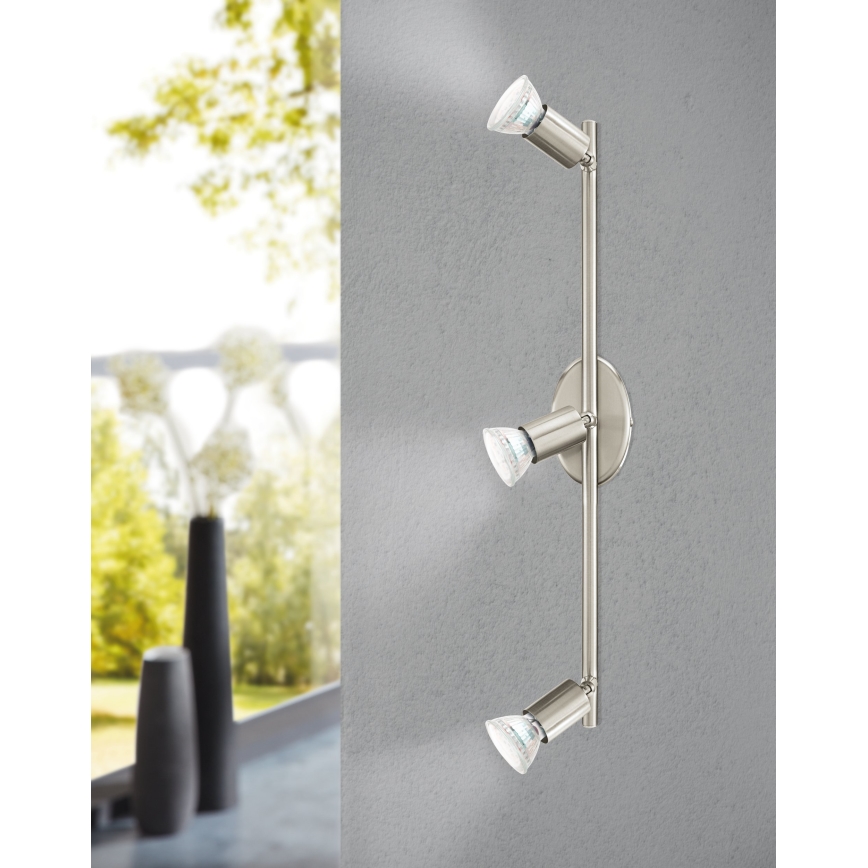Eglo - LED-kohdevalaisin 2xGU10/2,8W/230V
