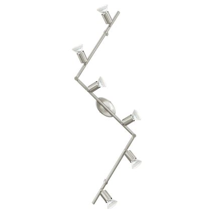 Eglo - LED-kohdevalaisin 6xGU10-LED/2,8W/230V