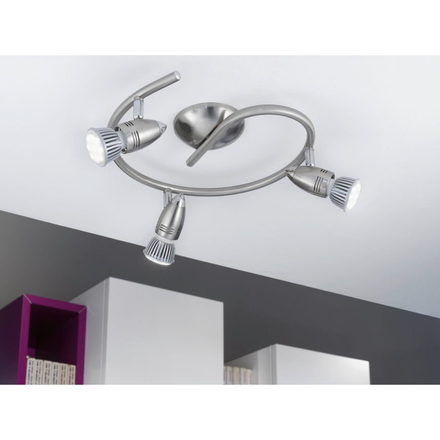 Eglo 92643 - LED-kohdevalaisin MAGNUM 3xGU10/3W/230V