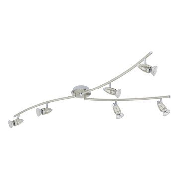Eglo 92645 - LED-kohdevalaisin MAGNUM 6xGU10/3W/230V
