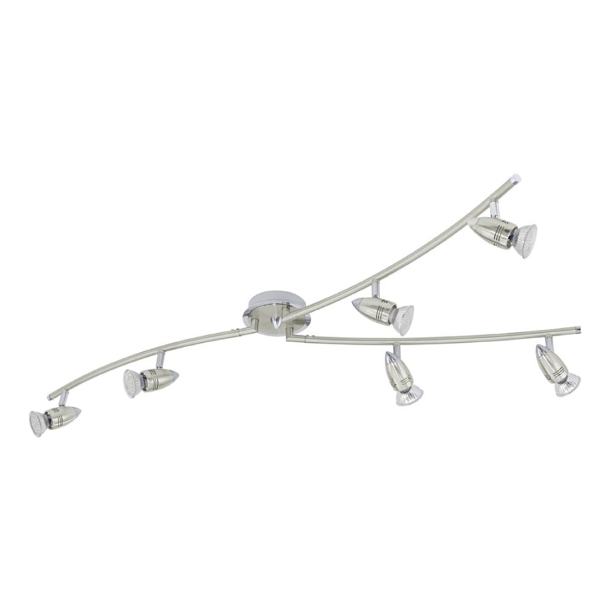 Eglo 92645 - LED-kohdevalaisin MAGNUM 6xGU10/3W/230V