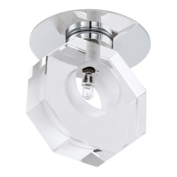 Eglo 92677 - Himmennettävä upotettu kohdevalo TORTOLI 1xG4/20W/230V