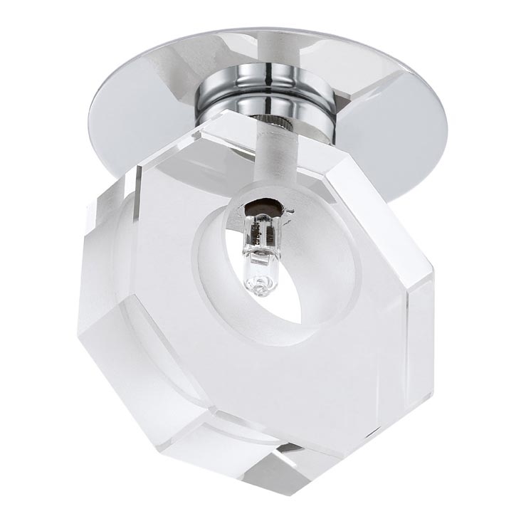 Eglo 92677 - Himmennettävä upotettu kohdevalo TORTOLI 1xG4/20W/230V
