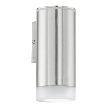 EGLO 92735 - LED-ulkoseinävalaisin RIGA 1xGU10/2,5W IP44