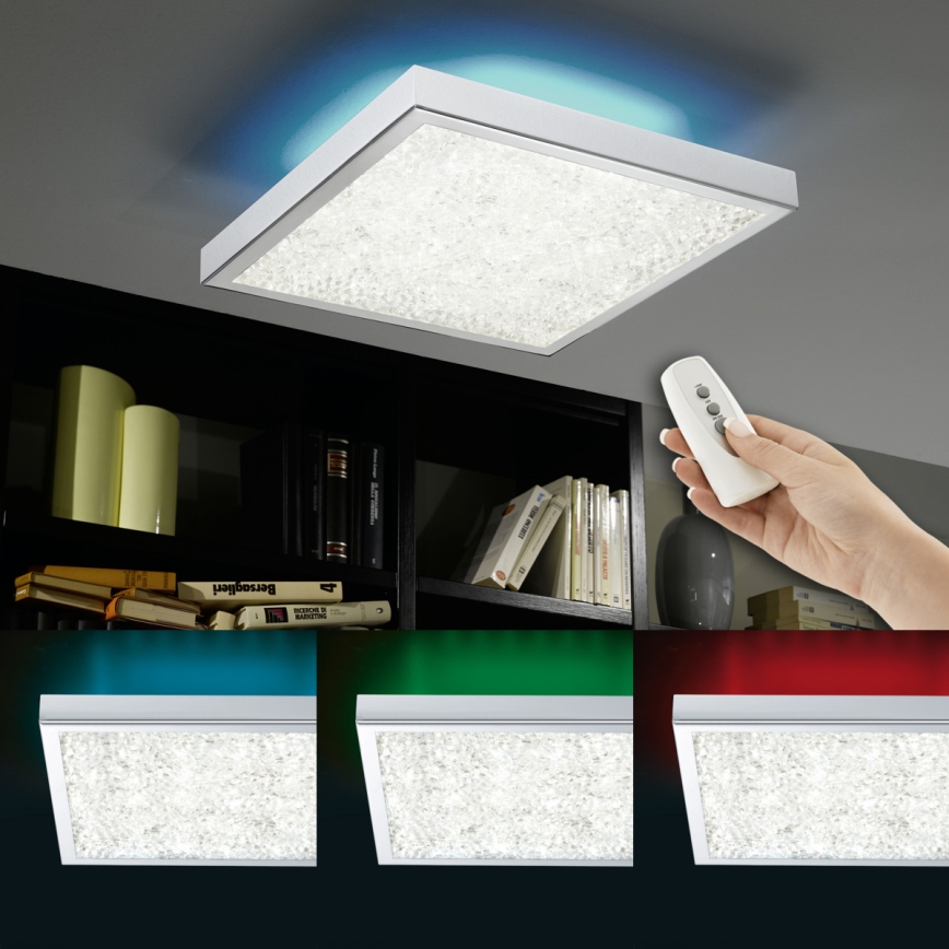 Eglo 92781 - LED-kattovalaisin CARDITO LED/19W/230V + 4xLED/3W/230V