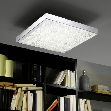 Eglo 92781 - LED-kattovalaisin CARDITO LED/19W/230V + 4xLED/3W/230V