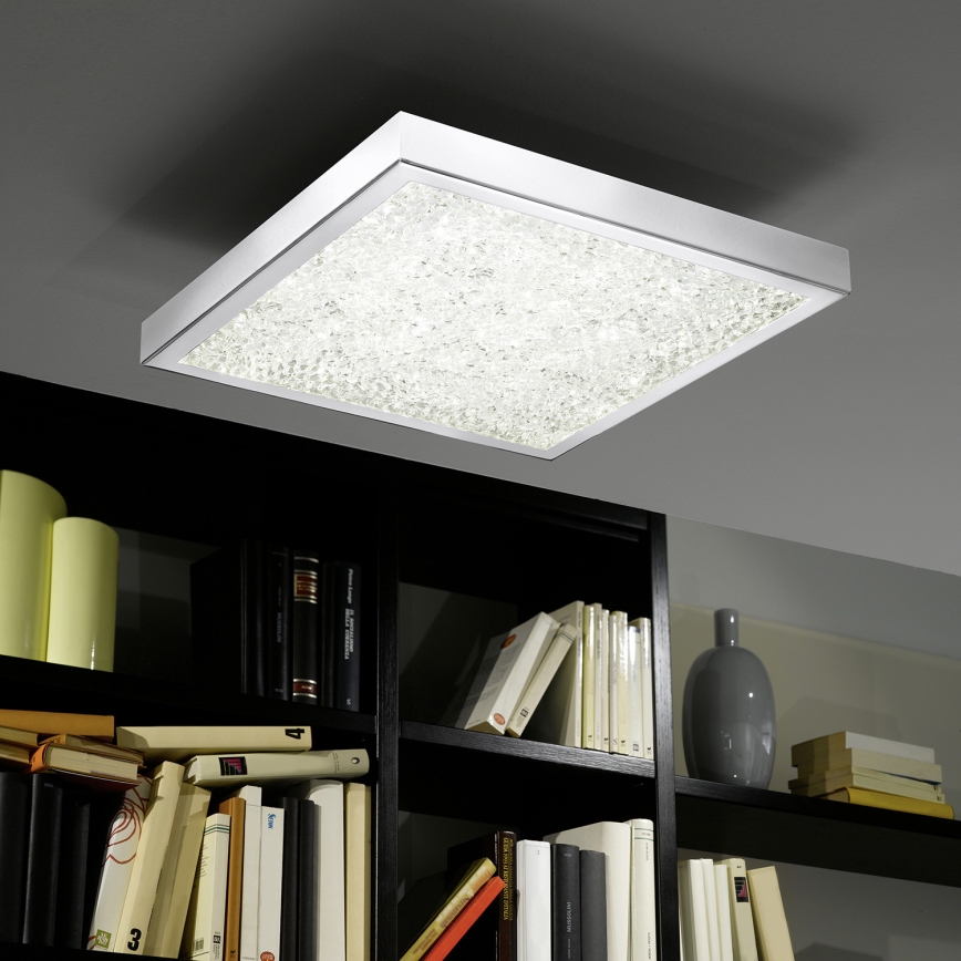 Eglo 92781 - LED-kattovalaisin CARDITO LED/19W/230V + 4xLED/3W/230V