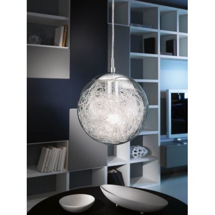 Eglo 93073 - kattokruunu LUBERIO 1xE27/60W/230V