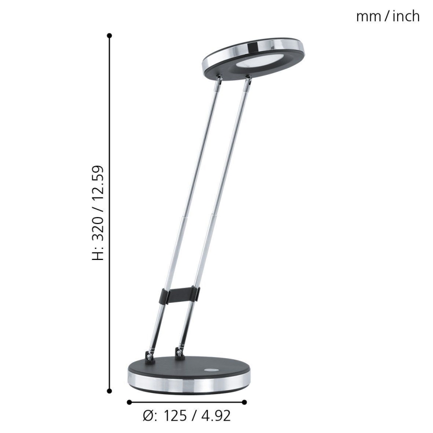 Eglo 93076 - LED-pöytävalaisin GEXO LED/3W/230V