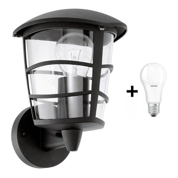 Eglo 93097 - LED-ulkoseinävalaisin ALORIA 1xE27/8,5W/230V IP44