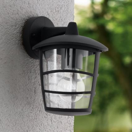 Eglo 93098 - LED-ulkoseinävalaisin ALORIA 1xE27/8,5W/230V IP44
