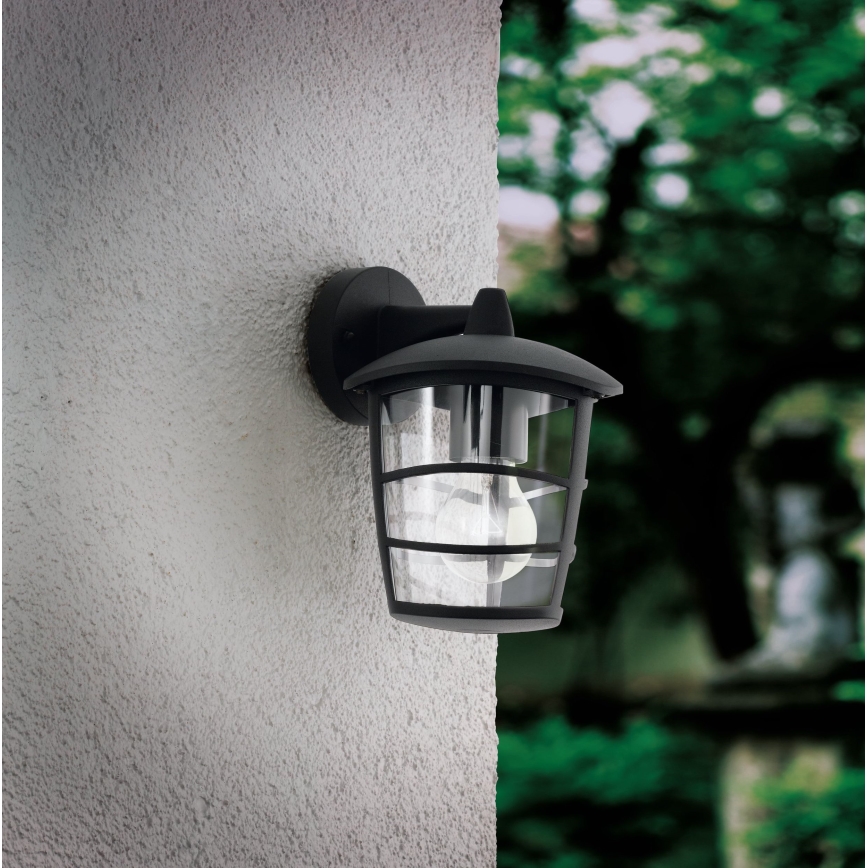 Eglo 93098 - LED-ulkoseinävalaisin ALORIA 1xE27/8,5W/230V IP44