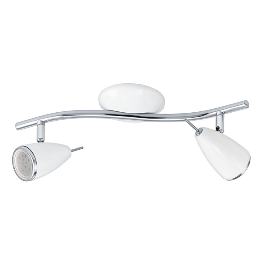 Eglo 93129 - LED-kohdevalaisin RICCIO 2 2xGU10/3W/230V