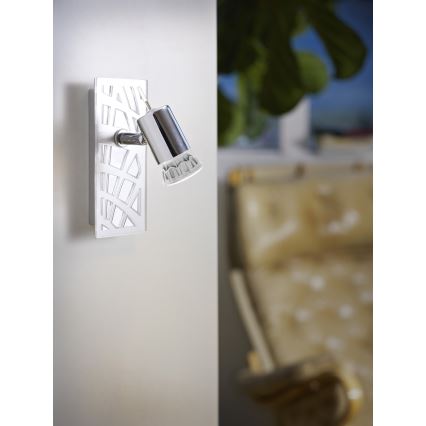 Eglo 93175 - LED-kohdevalaisin DAVEN 1 1xGU10-LED/5W/230V
