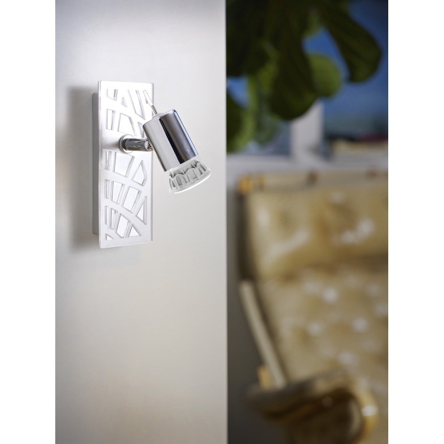 Eglo 93175 - LED-kohdevalaisin DAVEN 1 1xGU10-LED/5W/230V
