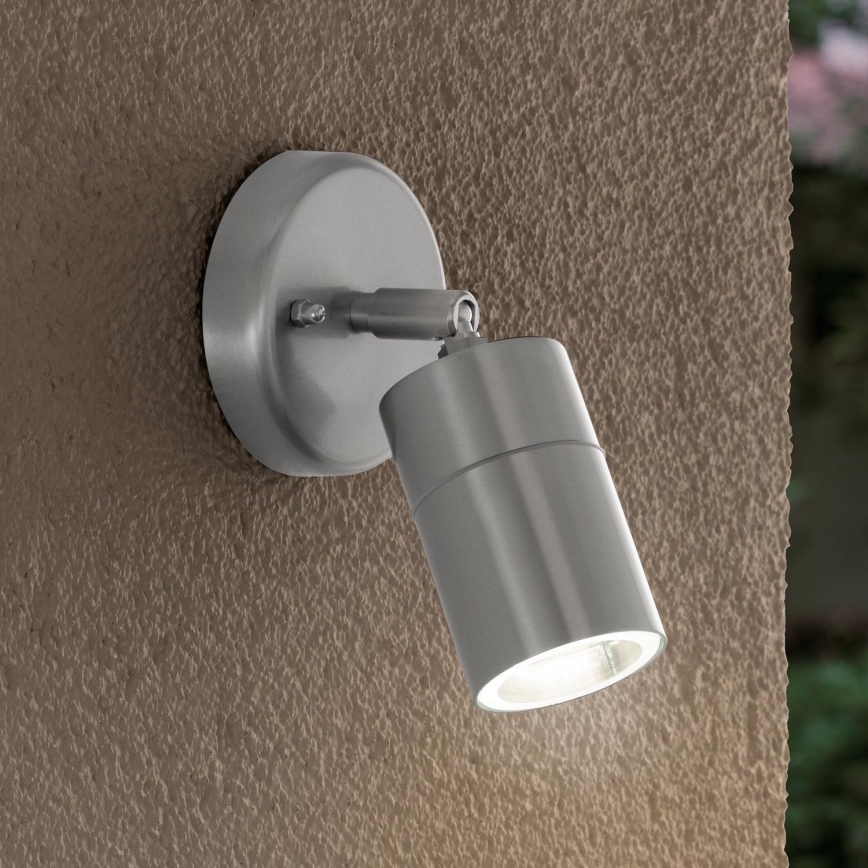 Eglo 93268 - LED-ulkovalaistus STOCKHOLM 1 1xGU10/5W/230V IP44