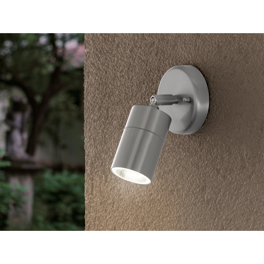 Eglo 93268 - LED-ulkovalaistus STOCKHOLM 1 1xGU10/5W/230V IP44