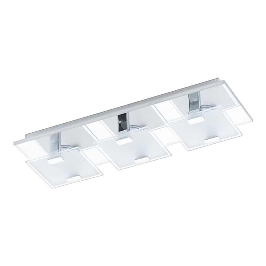 Eglo 93313 - LED-kattovalaisin VICARO 3xLED/2,5W/230V