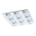 Eglo 93315 - LED-kattovalaisin VICARO 9xLED/2,5W/230V
