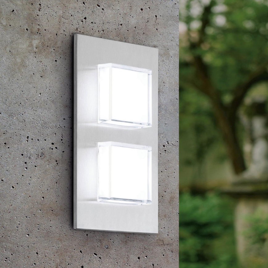 Eglo 93365 - LED-ulkoseinävalaisin PIAS 2xLED/2,5W/230V IP44