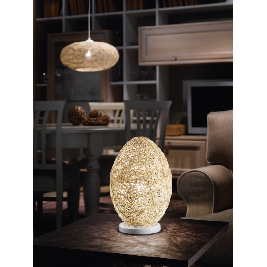 Eglo 93374 - Riippuvalaisin CAMPILO 1xE27/60W/230V