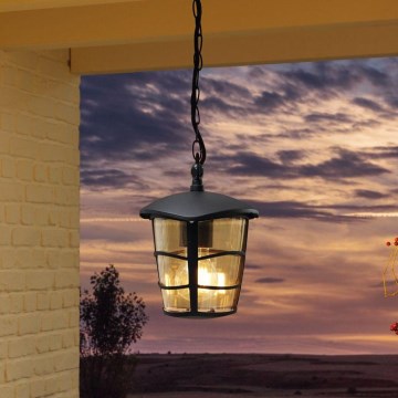 Eglo 93406 - LED-ulkokattokruunu ALORIA 1xE27/8,5W/230V IP44