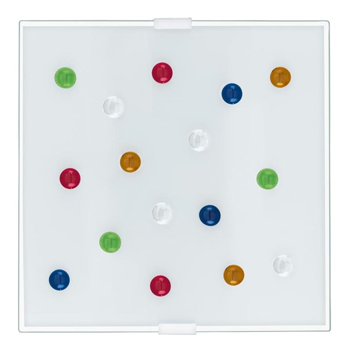 Eglo 93419 - LED-kattovalaisin SANTIAGO 1 LED/12W/230V